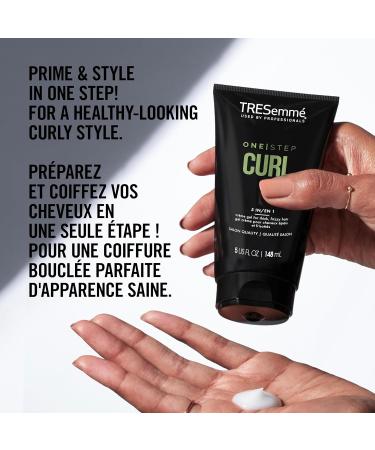 TRESemm Flawless Curls Bundle Pack Shampoo/Conditioner & Curl Cr me for curly frizzy hair (2x 828ml 1x 148ml) - Buy Online on GoSupps.com