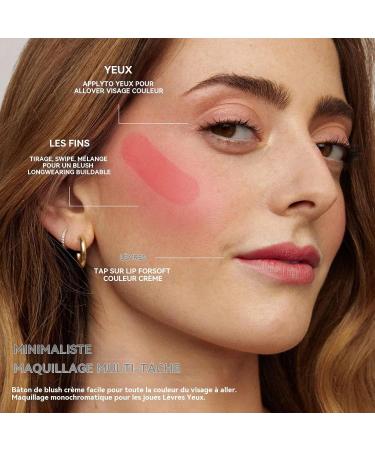  G n rique Blush Stick for Cheeks - Waterproof Moisturizing Makeup Stick with Natural Finish Lightweight Face Color | Long Lasting Blush Fouard for Skin Types Cheekbones Lips Large - Buy Online on GoSupps.com