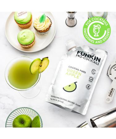 Funkin Pro Apple Fruit Puree 1kg - Premium Quality for Cocktails and Desserts - Buy Online on GoSupps.com