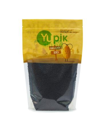 Yupik Organic Ancient Black Rice 1 kg 6 Count Gluten-Free Non-GMO Vegan Kosher Short Grains Salt-Free Source of Fiber Easy Preparation Ideal for Recipes Side Dishes Salads & More 6 kg