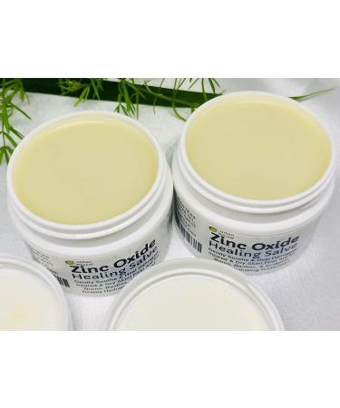 Urban ReLeaf Zinc Oxide Salve Set of 2 - Heal & Soothe Skin, First Aid for Burns, Rashes & Scrapes, 100% Natural Formula, Safe for Delicate Skin - Buy Online on GoSupps.com