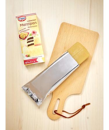 Dr. Oetker L beck Marzipan Raw Mass 200g - 53% Almonds Vegan Baking & Decorating - Premium Quality for Cakes & Pastries - Buy Online on GoSupps.com