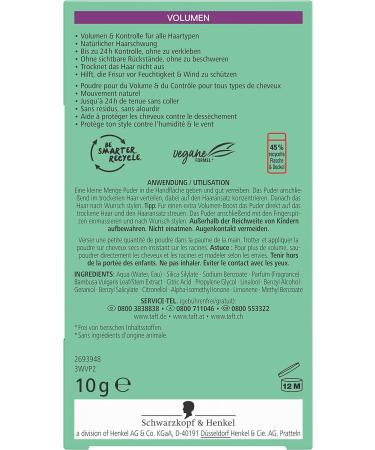 Taft Volume Powder 10g - Hair Styling Powder for All Hair Types | 24 Hour Hold & Volume Control - Buy Online on GoSupps.com