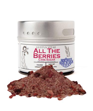 Gustus Vitae Cane Sugar All The Berries 2.1 oz (59 g)
