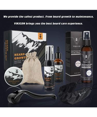 VIKICON Shield Beard & Hair Heat Protectant Spray - Prevent Damage & Breakage - Buy Online on GoSupps.com