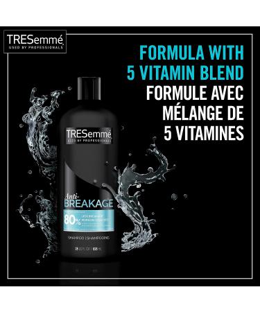 TRESemme Anti Breakage Shampoo & Conditioner Set - 28 Fl Oz, Promotes Healthy Hair Growth, Reduces Dry Hair Breakage Up to 80% - With Vitamin E, B12, and Gelatin - Buy Online on GoSupps.com