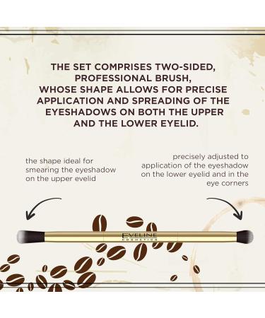Eveline Cosmetics Charming Mocha Eyeshadow Palette - 12 Highly Pigmented Multicolor Shades (10g) for Stunning Looks - Buy Online on GoSupps.com