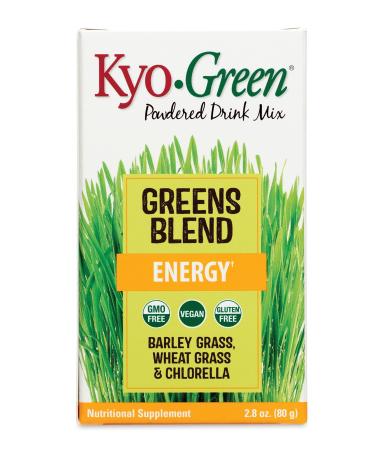 Kyo-Green Greens Blend Energy Powered Drink Mix, 2.8 oz 2.8 Ounce (Pack of 1) Drink Mix