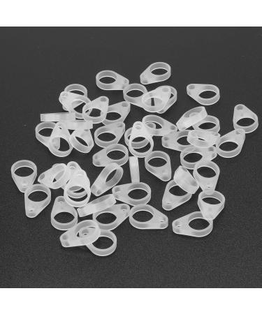 50pcs Hearing Aid Silicone Clips | BTE Hearing Aid Clip Adapter | Hearing Amplifier Accessories (Medium) - Enhance Comfort & Security - Buy Online on GoSupps.com