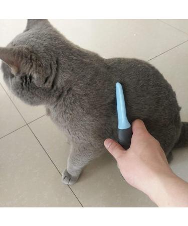 Detangling Comb Dog & Cat Grooming Cat Brush for Long Hair Dog Shedding Brush & Cat Hair Remover Dematting Tool for Dogs with Long & Short Stainless Steel Metal Teeth Comb - Buy Online on GoSupps.com