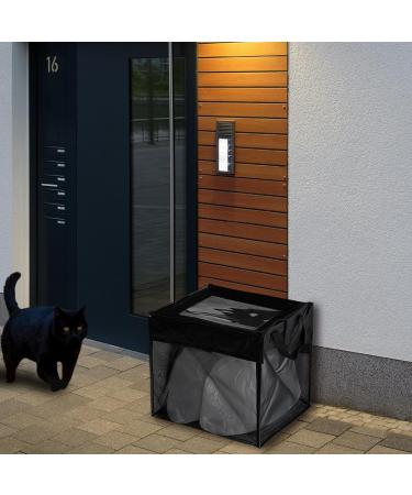 Reusable Mesh Trash Bag - Leakproof Outdoor Garbage Bags - Collection Bag For Family Camping Travel Foldable Mesh Pocket Bag Prevents Spillage for Outdoor - Buy Online on GoSupps.com