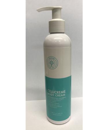 L'eudine Celucreme Anti-Cellulite Body Cream with Centella Asiatica Peppermint Oil & Algae 8 fl oz