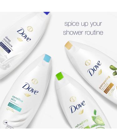 Dove Mixed Body Wash Pack - Nourishing Cleanser for Soft Skin, 4 Count - Buy Online on GoSupps.com