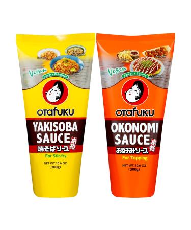 Otafuku Sauce 300G Bundle (Yakisoba and Okonomi) - Pack of 2