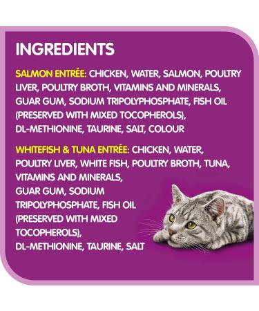 WHISKAS Perfect Portions Seafood Selections Adult Wet Cat Food Pat 12x75g Tray - Buy Online on GoSupps.com