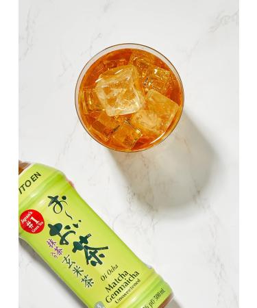 Ito En Matcha Genmaicha Tea - Vegan Gluten-Free 500ml | Delicious Green Tea & Roasted Rice Blend - Buy Online on GoSupps.com