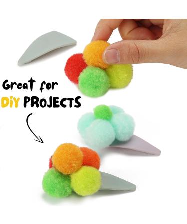 Mr. Pen - 250 Vibrant 1 Inch Pom Poms & 50 Googly Eyes for Crafts - Bulk Colored Puff Balls and Fuzzy Craft Balls - Buy Online on GoSupps.com