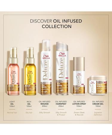 Wella Deluxe Light Oil 100ml - Nourishing Hair Treatment - Buy Online on GoSupps.com