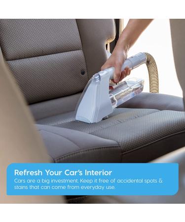 Iris USA Spot Cleaner - Small Carpet Cleaner Machine for Daily Use - Lightweight and Portable Upholstery Cleaner - Non-Chemical Stain Remover for Pets - Ideal for Stairs, Carpet, and Couch - White (596751) - Buy Online on GoSupps.com