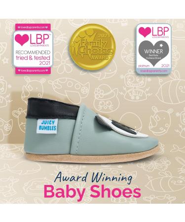 Soft Sole Leather Baby Walking Shoes 18-24 Months - Panda Design for Boys and Girls - Buy Online on GoSupps.com