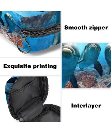 Women s Dolphin Storage Bag - Portable Menstrual & Bandage Organizer | Stylish Napkin Storage for First Period - Buy Online on GoSupps.com