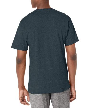 Champion Classic Unisex Cotton T-Shirt for Men & Women - Granite Heather (Reg. or Big & Tall) - Buy Online on GoSupps.com