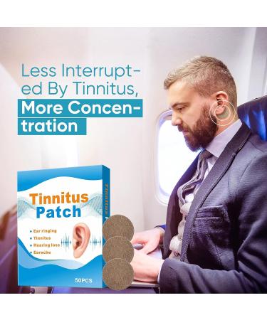 50Pcs Natural Herbal Tinnitus Relief Patches - Effective Hearing Improvement & Comfort - Buy Online on GoSupps.com