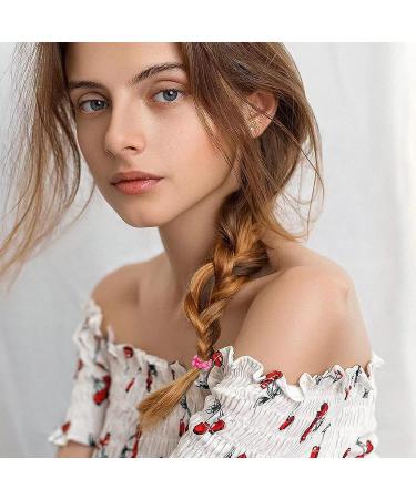 48PCS Colorful Large Thick Hair Ties Set - Fun Mini Seamless Elastic Ponytail Holders for Women, Girls & Kids - Buy Online on GoSupps.com