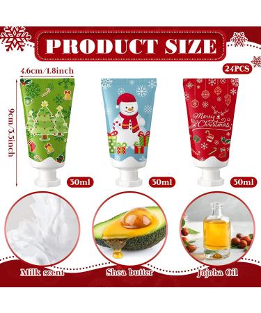 Heigble 24 Pcs Christmas Lotion bulk Travel Size Body Lotion Natural Fragrance Moisturizing Body Cream for Women Birthday Xmas Gift Stocking Stuffer - Buy Online on GoSupps.com