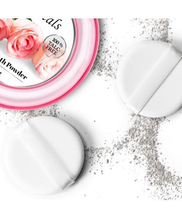 R-NEU 2 Pack Body Powder for Women with Powder Puff 100% Talc-Free Elegant Rose Petal Scented Dusting Powder After Bath for Soft Skin Extra Large (10oz) 5 Ounce (Pack of 2) - Buy Online on GoSupps.com