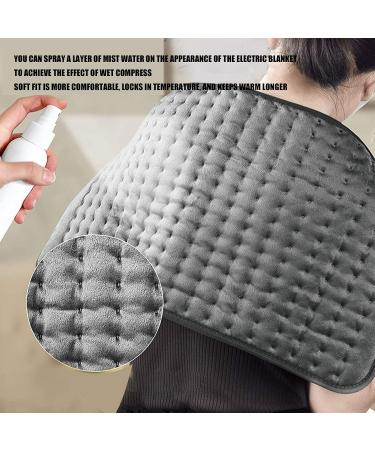 ZLXHDL Large Damp Heating Pillows for Back Pain Relief - Fast 6-Step Warm Setting Ideal for Office Use (EU 220V) - Buy Online on GoSupps.com