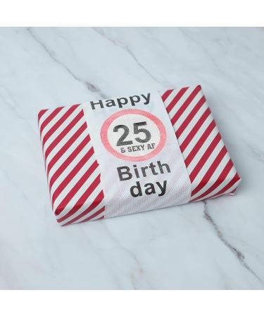 Happy 25th Birthday Klopapier - Funny Toilet Paper Gift & Decoration Pack | 2 Pack for Fun & Laughter - Buy Online on GoSupps.com