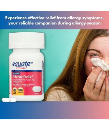 FUSION SHOP STORE Smart choices meaningful life! Diphenhydramine 25mg Tablets- Allergy Relief Hcl 100ct (Pack of 1) - Buy Online on GoSupps.com