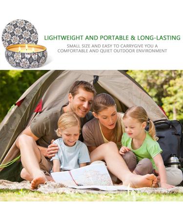 McNory Citronella Candle - 100% Soy Wax Scented Tin Candle 425g for Outdoor & Indoor Use - Perfect for Garden Repellent - Buy Online on GoSupps.com