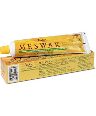 Dabur Meswak Fluoride-Free Natural Toothpaste for Oral Health - Pack of 3 - Buy Online on GoSupps.com