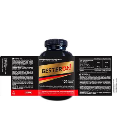 120 Premium Vegan Capsules for T-Levels. Faster and Stronger Desired Results. Strong and Pure Herbal ExtractS. No unwanted additives - Such as Sugar Lactose etc. (Man-Exl. fl.) - Buy Online on GoSupps.com