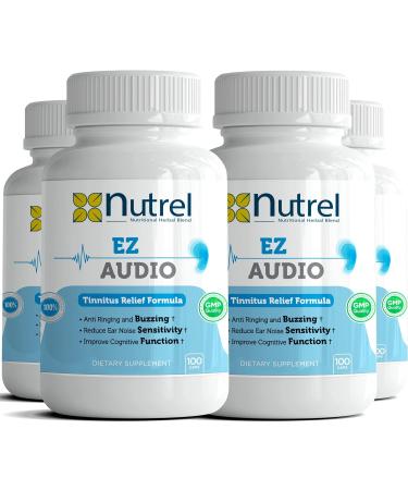 Ez Audio - (100 CAPS) Advanced Tinnitus Relief Support for Ear Calmness - Buy Online on GoSupps.com