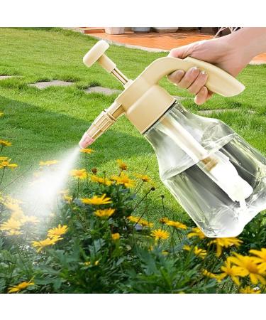 Plant Mister Plant Spray Bottle | Mist Spray Bottle for Gardening | 1.5L Pressure Watering Can Garden Adjustable Spray Bottle for Indoor Succulent Bonsai Yellow - Buy Online on GoSupps.com