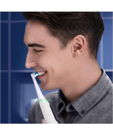 Buy Oral-B iO 6 Electric Toothbrush - Bluetooth White & Pink 2 Handles 3 Brushes | International Shipping Available - Buy Online on GoSupps.com