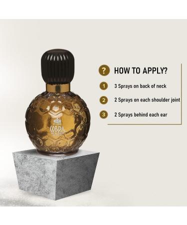 COBRA Body Perfume For Men | Unisex Perfume with Aromale Essense Long Lasting Fragrance | EAU DE PERFUM 60 Ml (pack Of 3) - Buy Online on GoSupps.com