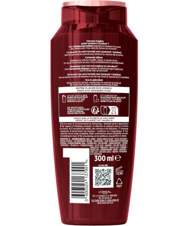  L'Oreal Paris L'Or al Paris Elseve Full Resist Shampoo - Strengthening Shampoo for Brittle Hair - With Aminexil + Biotin - 6 x 300 ml - Buy Online on GoSupps.com