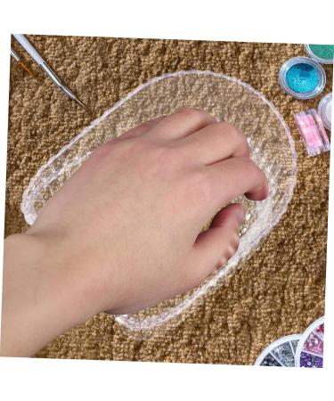 POPETPOP Manicure Hand Soak Bowl Dappen Dish for Acrylic Nails Acrylic Nail Remover Bowl Hand Soaking Bowls Manicure Bowl for Hand Manicure Supplies Nail Art Tool Wrist Brightener 14.2x11cm Transparent - Buy Online on GoSupps.com