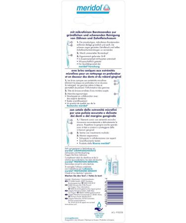 Meridol Toothbrush Gum Protection Double Pack - Gentle Cleaning for Teeth and Gums - Buy Online on GoSupps.com
