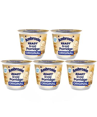 5 x 210g Ready To Eat Original Porridge Pots