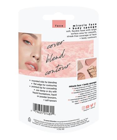 Real Techniques Miracle Face + Body Sponge | Ultimate Makeup Applicator - Buy Online on GoSupps.com