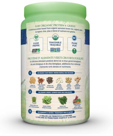 Garden of Life Raw All-in-One Nutritional Shake Vanilla & Raw Organic Protein&greens Shake + Protein Vanilla 969 g (Pack of 1) - Buy Online on GoSupps.com