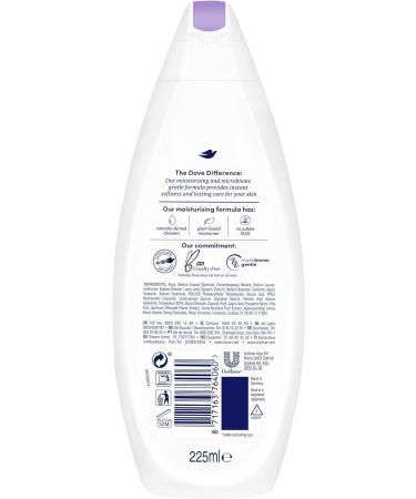 Dove Relaxing microbiome-gentle Body Wash for softer smoother skin after just one shower 225 ml - Buy Online on GoSupps.com