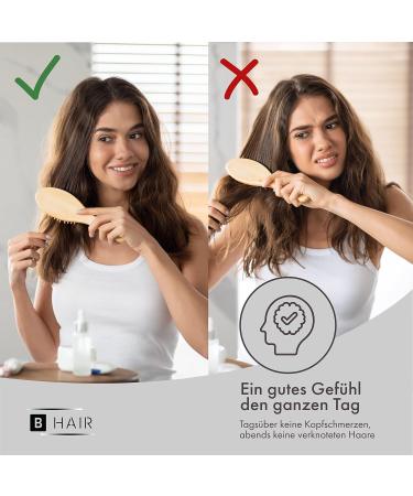 Buy B Hair Black Elastic Hair Ties | 50 Metal-Free Bands for Women Men Girls & Boys | Versatile 4mm Thick 4.5cm Diameter Hair Accessories - Buy Online on GoSupps.com