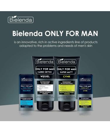 Bielenda Only For Men - Ultra-Light Formula Regulates Sebum Matifies The Skin Shrinks Pores And Reduces Shine Of The Skin - Only For Men Gel Super Mat - 50 ml - Buy Online on GoSupps.com