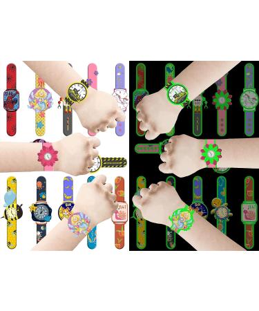 Kids Animal Temporary Face Tattoo Sticker Set - 70 pcs, Water Transfer, Festival Body Paint Decoration, Cartoon Watches Tattoos for Children - 5 Sheets - Buy Online on GoSupps.com